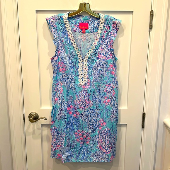 Lilly Pulitzer Shift Dress. Size Large. Excellent Condition. - Picture 1 of 5